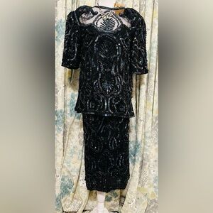 Vintage Nite Waves Sequin Set